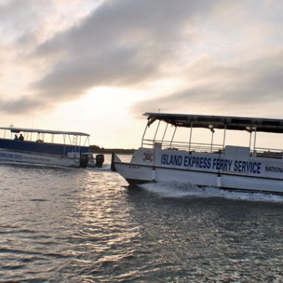 island express ferries in water
