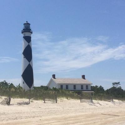 Cape Lookout lighthouse & house