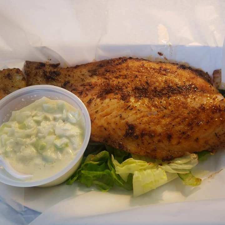 fish from food truck